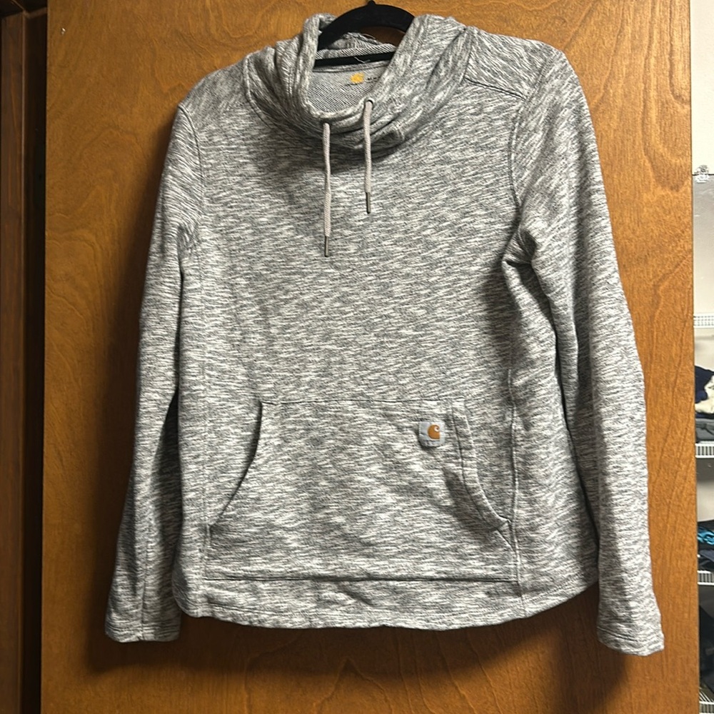 Carhartt grey hoodie size medium
